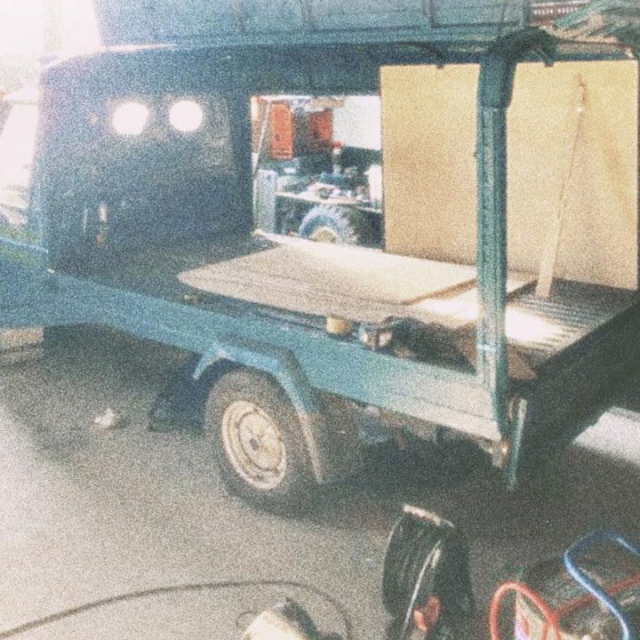 Piaggio a felújítás előtt